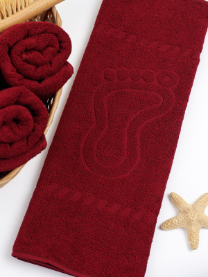 ножки бордовый